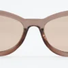 Schmale rechteckige Sonnenbrille