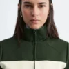 Scuba-Jacke mit Reißverschluss