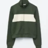 Scuba-Jacke mit Reißverschluss