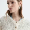 Seiden-Baumwoll-Cardigan