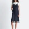 Seiden-Midikleid