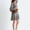 Shirtkleid mit tiefem Taillenbund