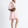 Shirtkleid mit tiefem Taillenbund