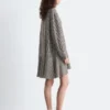 Shirtkleid mit tiefem Taillenbund
