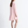 Shirtkleid mit tiefem Taillenbund