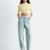 Slim-Fit-T-Shirt in verkürzter Länge