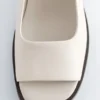Slingback-Sandalen aus Nappaleder