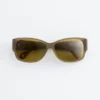 Sonnenbrille mit ovalem Rahmen