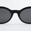 Sonnenbrille mit ovalem Rahmen