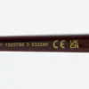 Sonnenbrille mit ovalem Rahmen