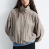 Sportliche Jacke aus Viskosemischung