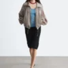 Sportliche Jacke aus Viskosemischung