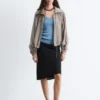 Sportliche Jacke aus Viskosemischung