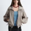 Sportliche Jacke aus Viskosemischung