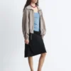 Sportliche Jacke aus Viskosemischung