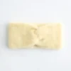 Stirnband aus Mohair-Mischung mit gedrehtem Vorderseite
