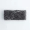 Stirnband aus Mohair-Mischung mit gedrehtem Vorderseite