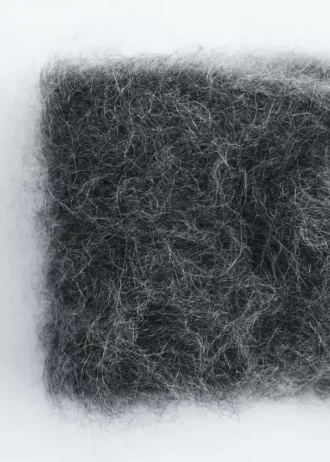 Stirnband aus Mohair-Mischung mit gedrehtem Vorderseite