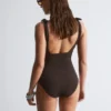 Strandkleid mit strukturierter Schleife