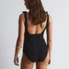 Strandkleid mit strukturierter Schleife