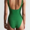 Strandkleid mit strukturierter Schleife