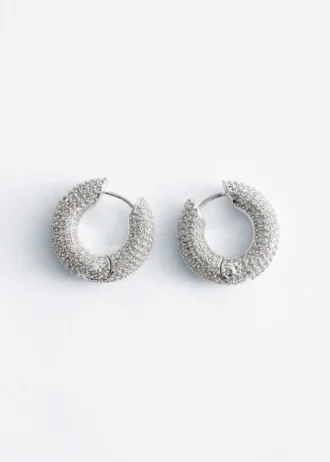 Strass-Ohrringe