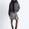 Stretch-Leder-Stiefeletten