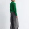 Strick-Cardigan mit Rippbündchen