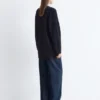 Strick-Cardigan mit Rippbündchen