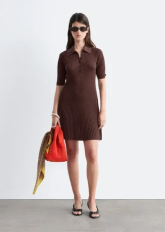 Strick-Minikleid