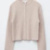 Strickcardigan aus Alpaka-Mischung