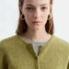 Strickcardigan aus Alpaka-Mischung