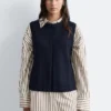 Strickpullover-Weste