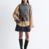Strickpullover-Weste