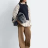 Strickpullover-Weste