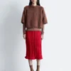 T-Shirt aus Mohair-Mischung