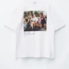 T-Shirt mit übergroßem Aufdruck