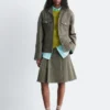 Taillierte Baumwolljacke