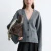Taillierte Cardigan