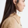 Taillierte Wolljacke