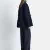 Taillierte Wolljacke