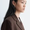 Taillierter Leinen-Blazer