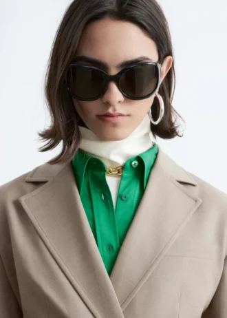 Taillierter Woll-Blazer