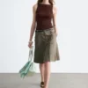 Tanktop aus Rippstrick