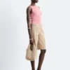 Tanktop aus Rippstrick