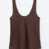 Tanktop mit U-Ausschnitt