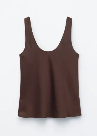 Tanktop mit U-Ausschnitt