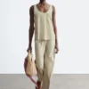 Tanktop mit U-Ausschnitt
