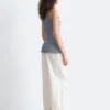 Tanktop mit Wellenkante
