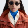 Technischer Nylon-Parka mit Kapuze